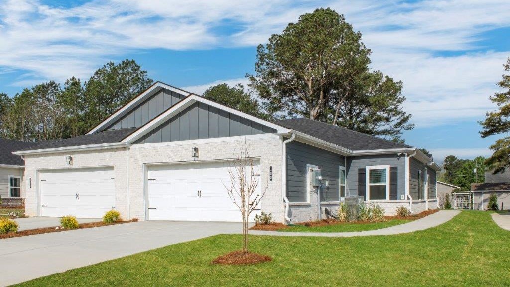 exterior of duplex