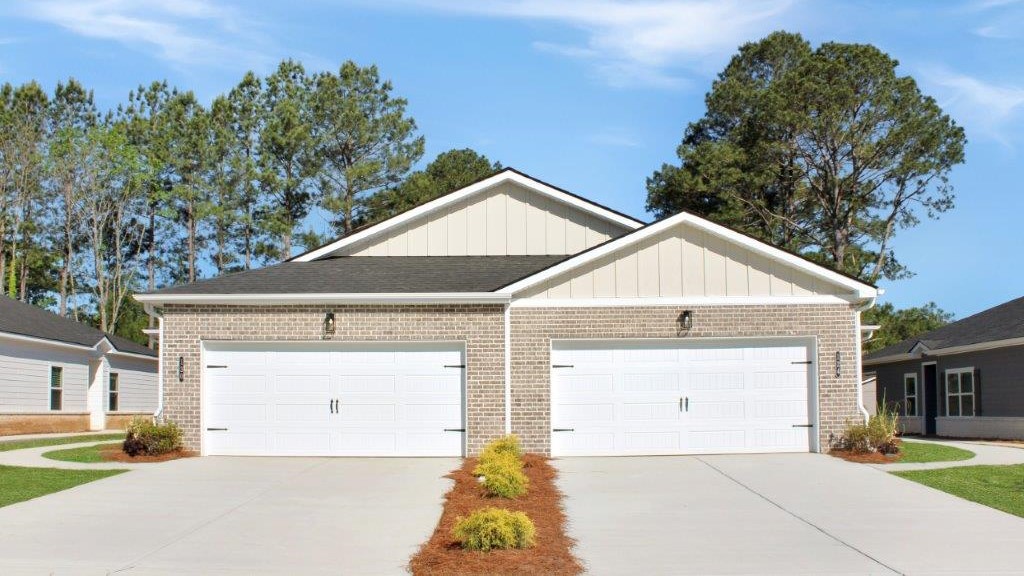 exterior of duplex