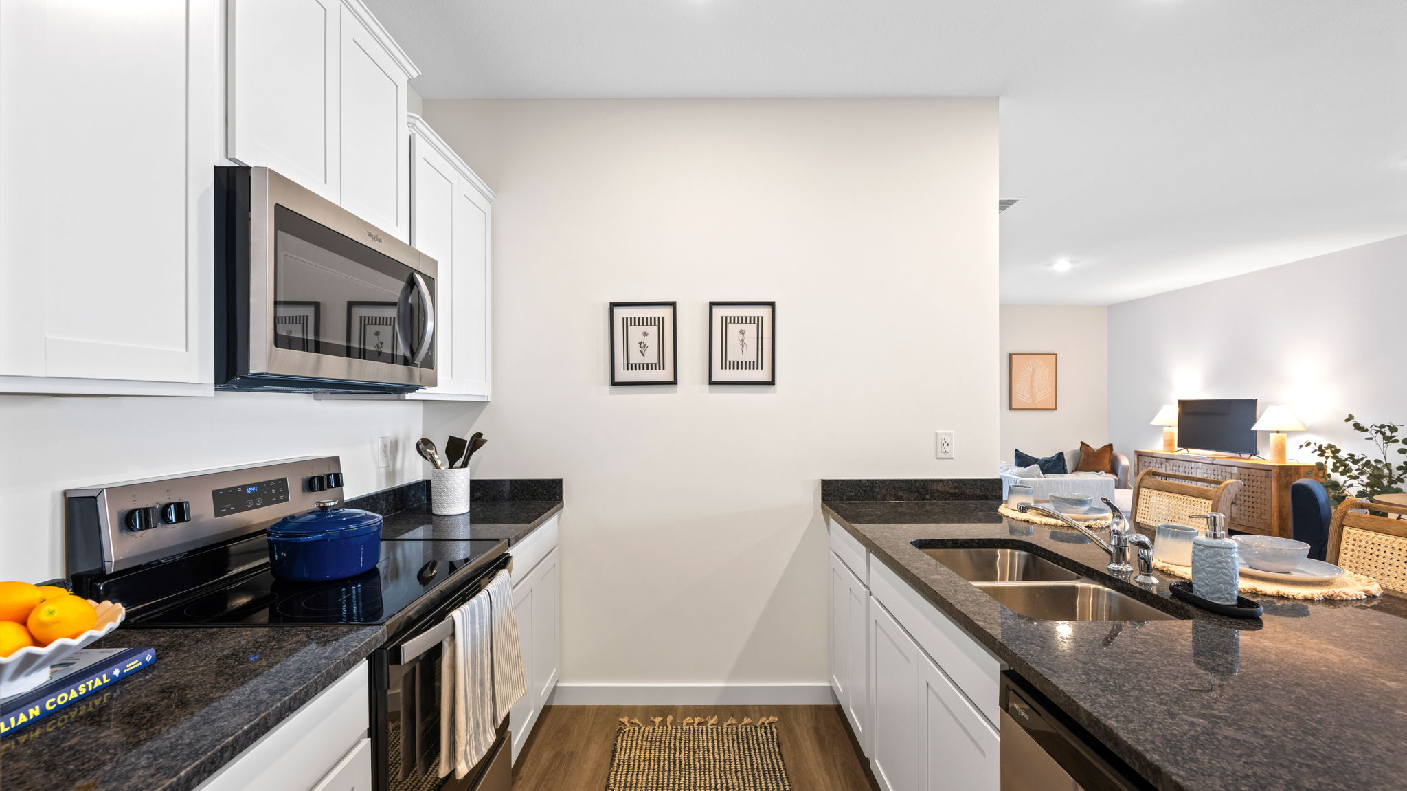 kitchen with stainless steel appliances