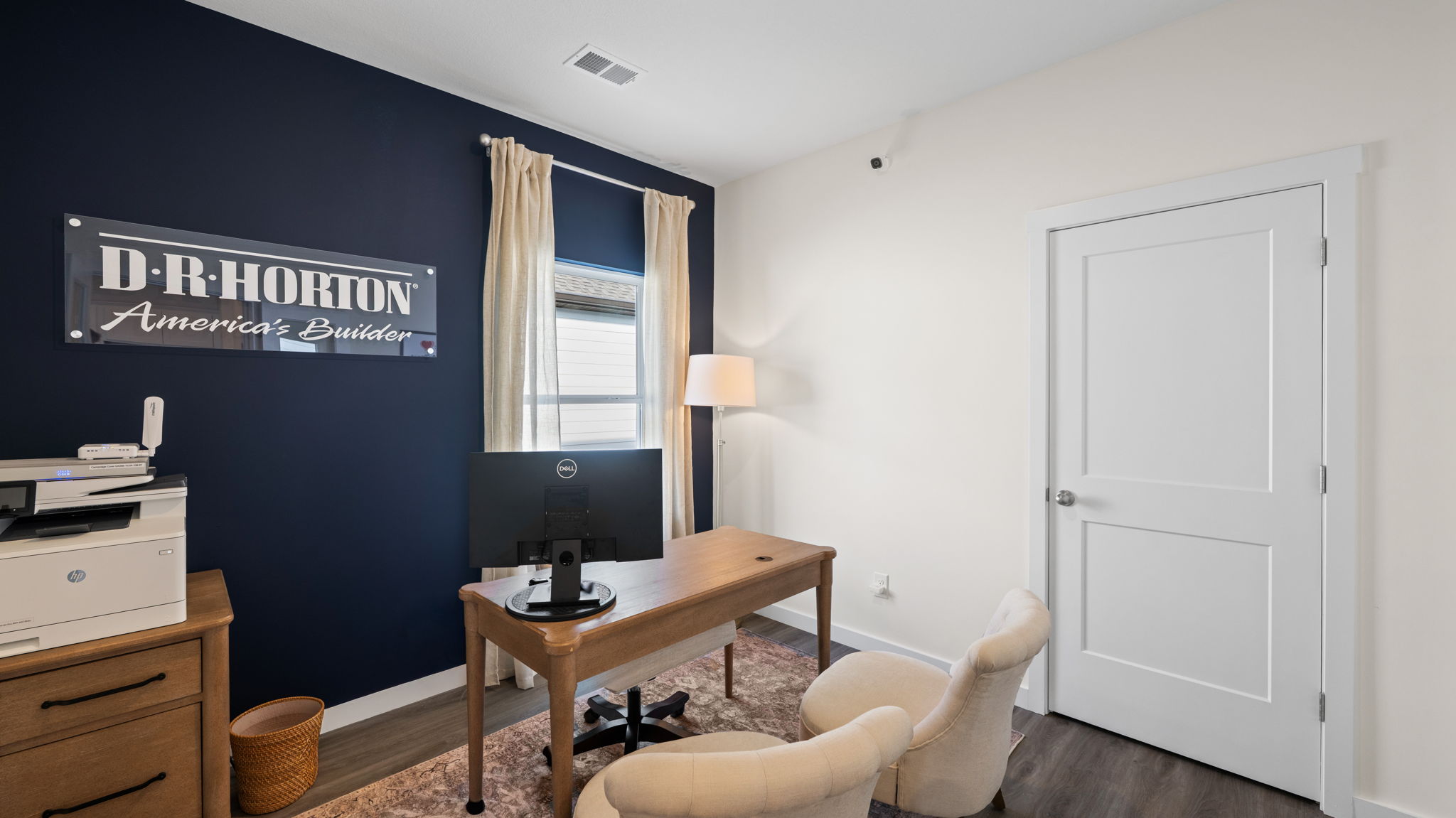 office/ seating area with single window