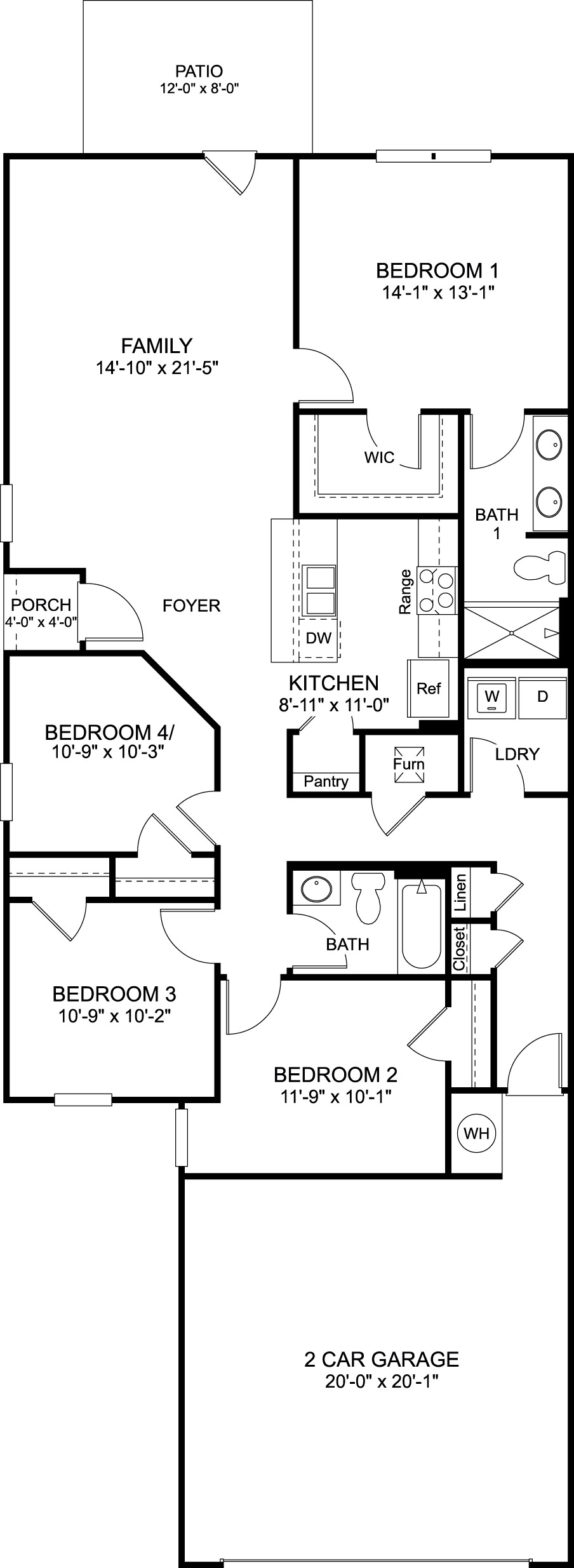 Bayshore floorplan