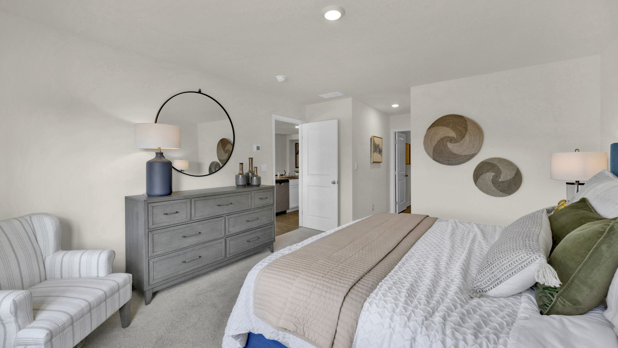 Primary bedroom with ensuite