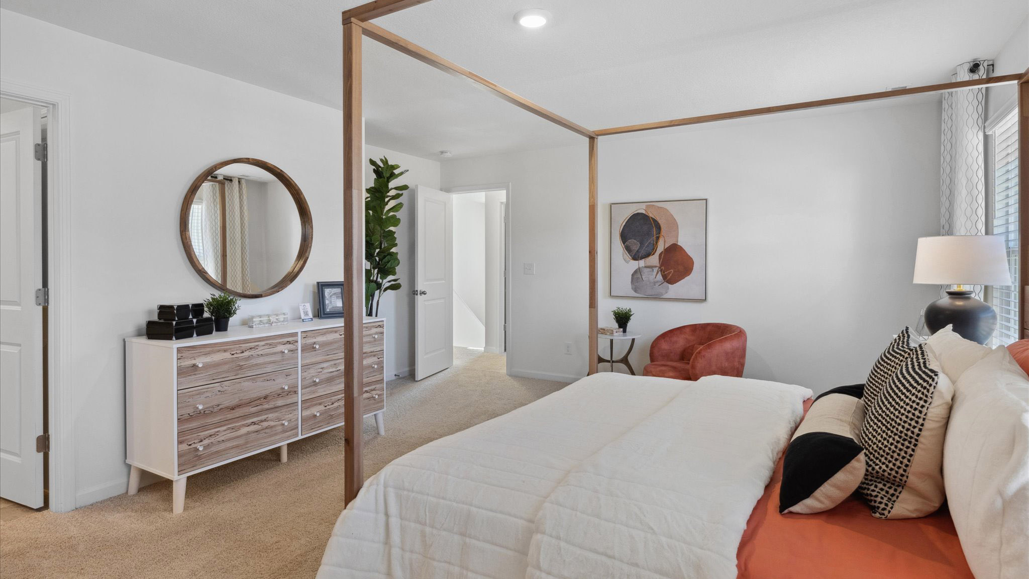 Primary bedroom  with ensuite