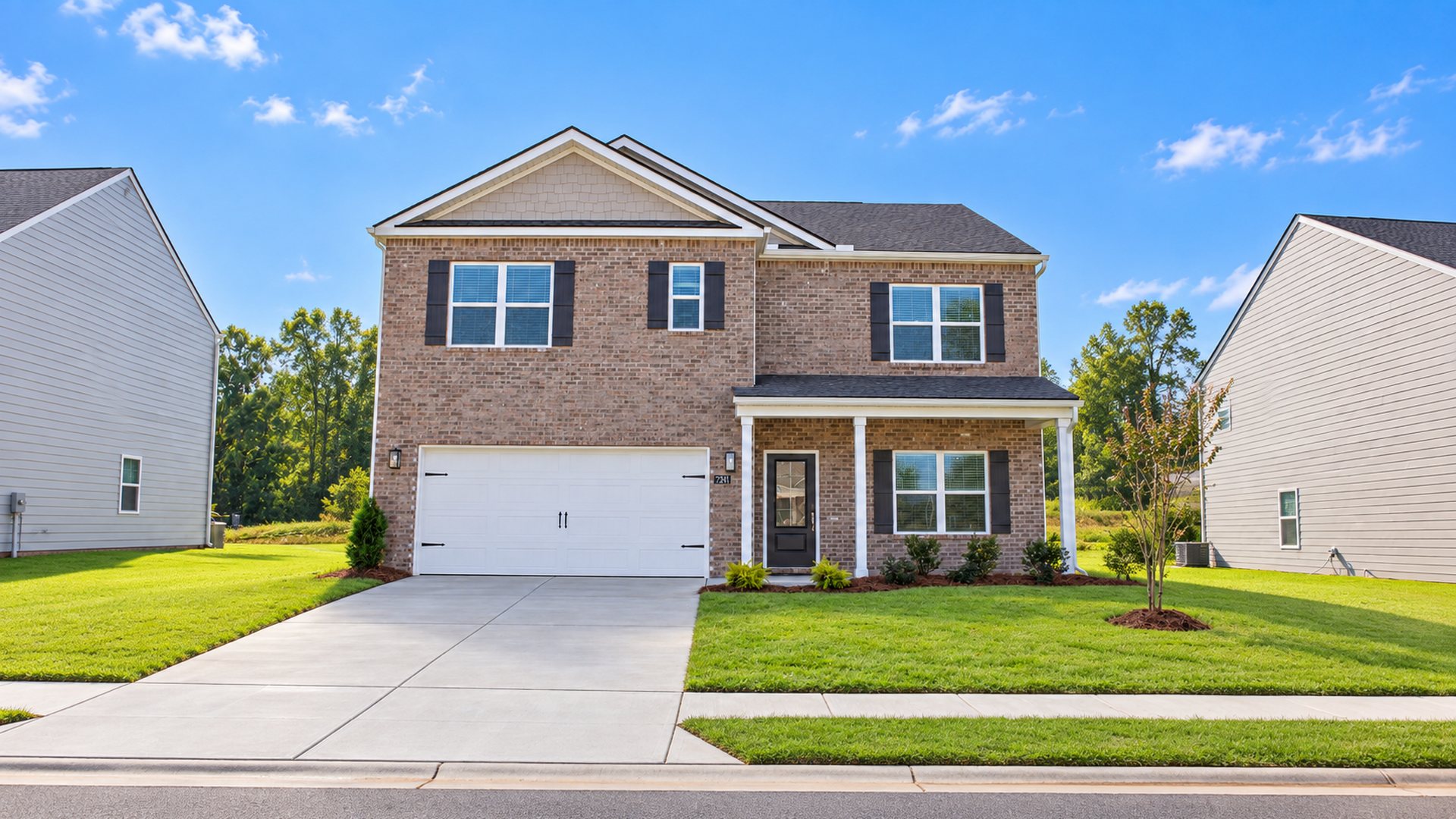 photo of two story home