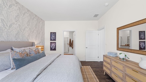 primary room with ensuite