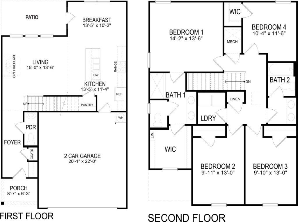 Edmon floor plan