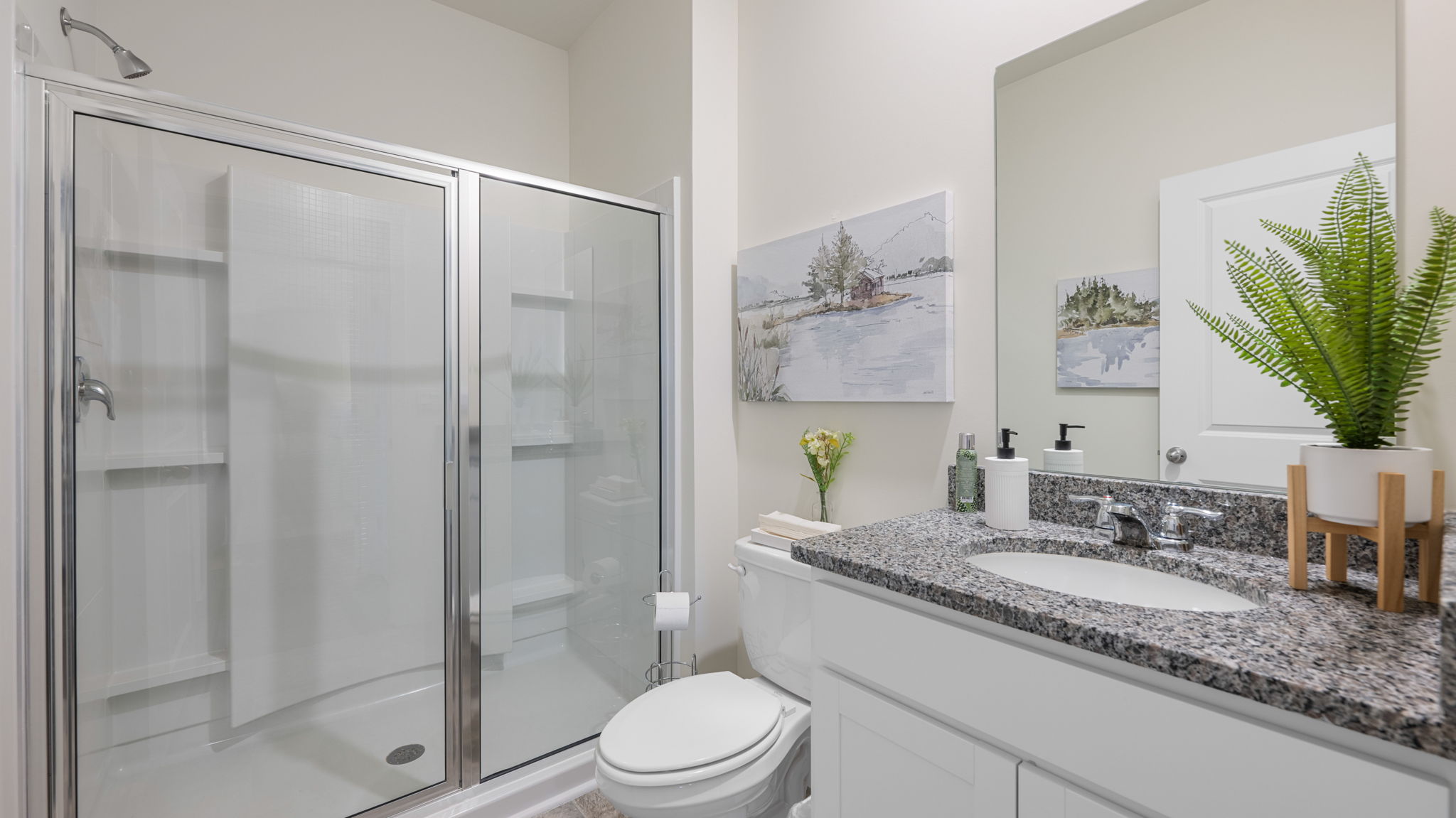 First floor full bath