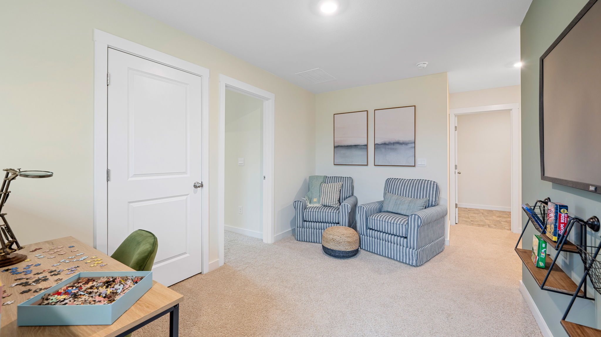 loft area on second floor