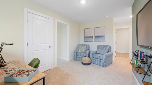 Loft area on second floor