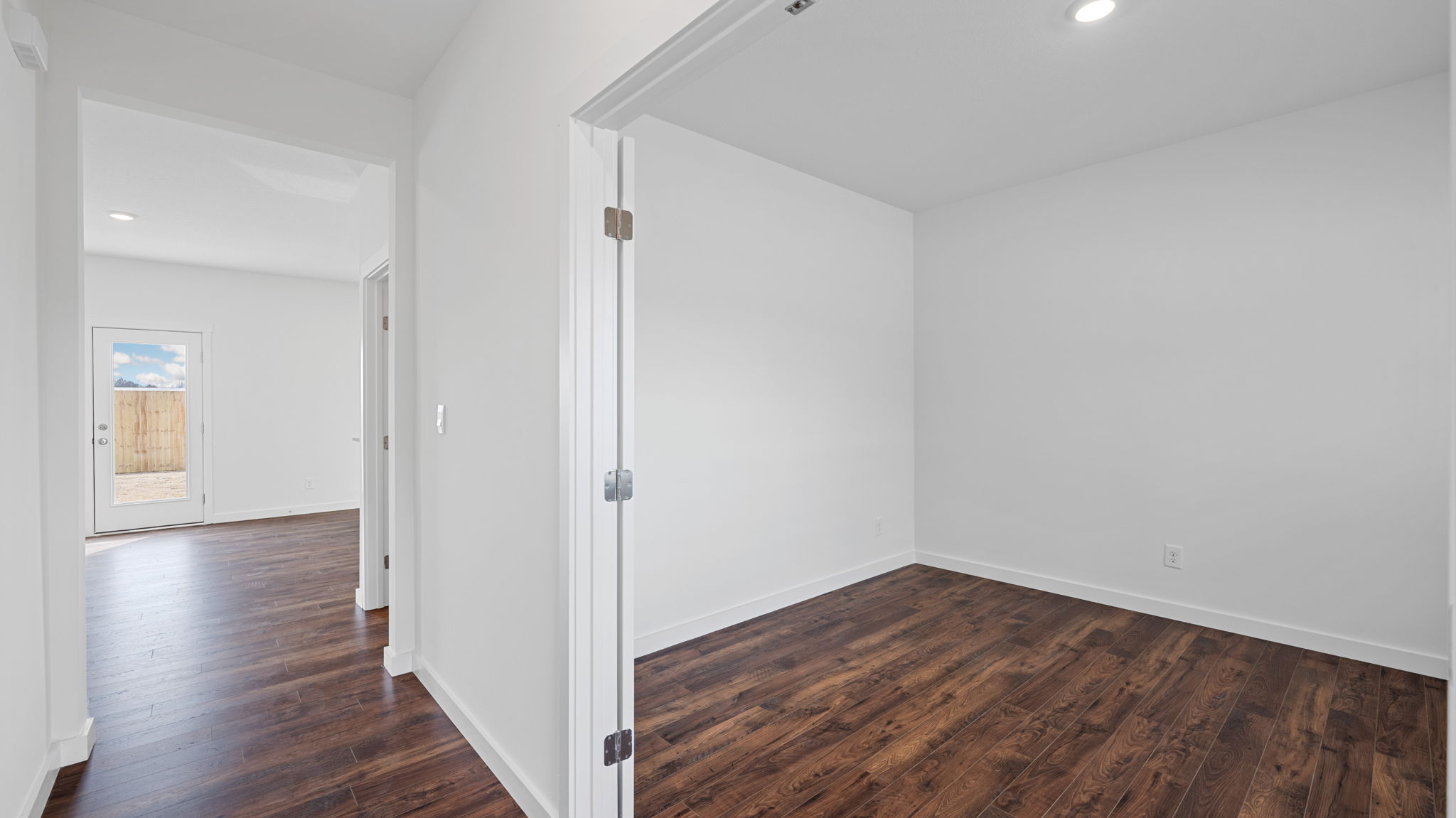 entryway with office