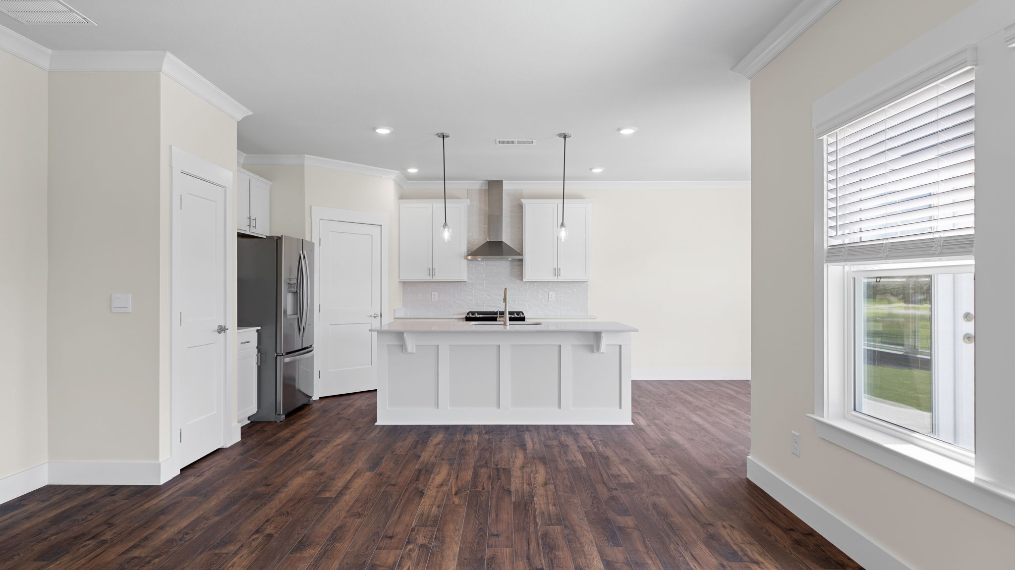 open concept floor plan