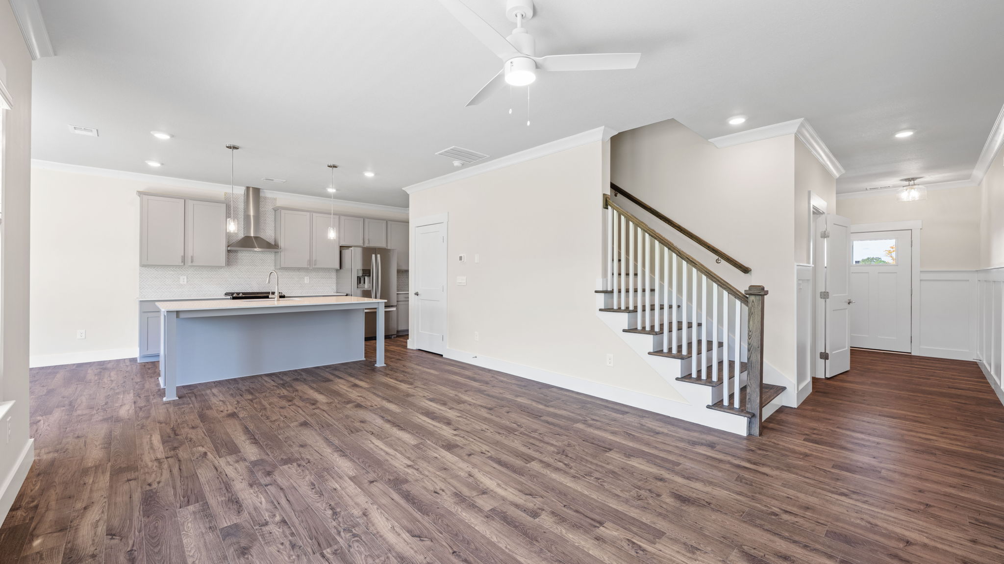 open concept floor plan