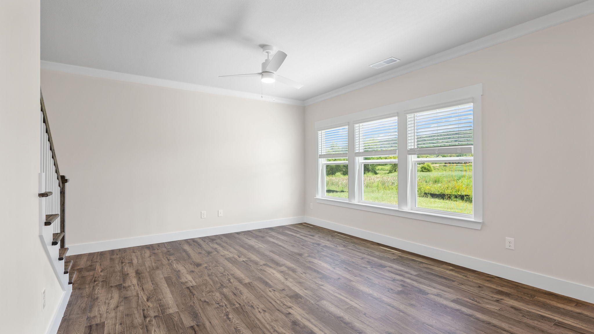 open concept floor plan