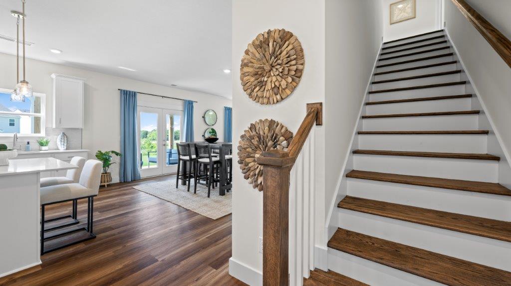 staircase upstairs