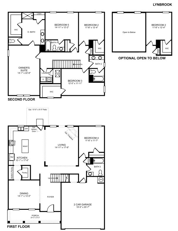 Lynbrook floorplan