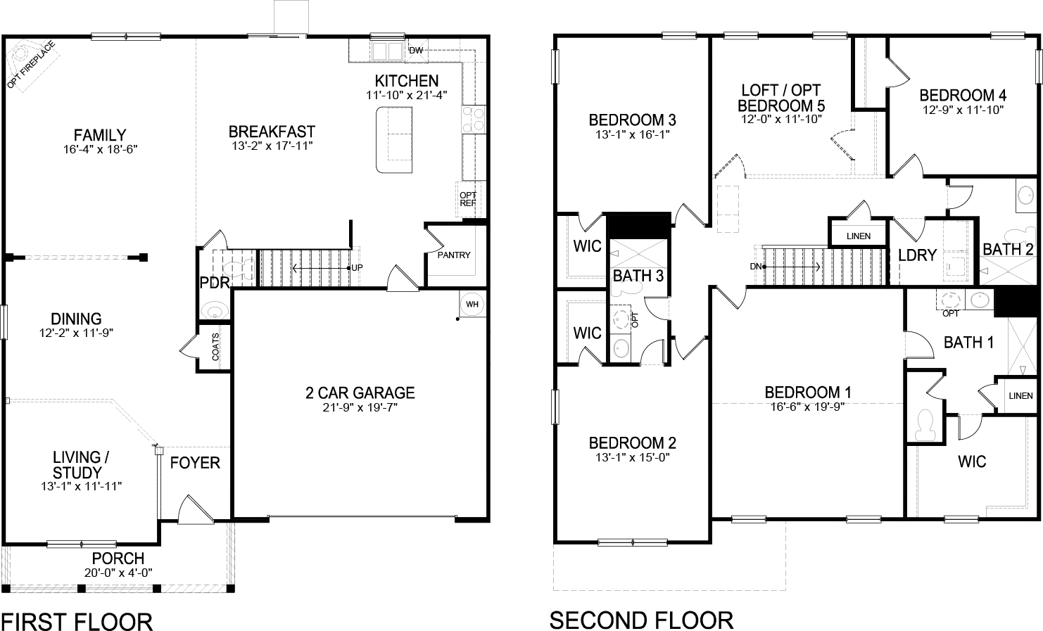Columbia floor plan