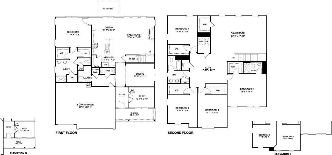 Pamlico floor plan