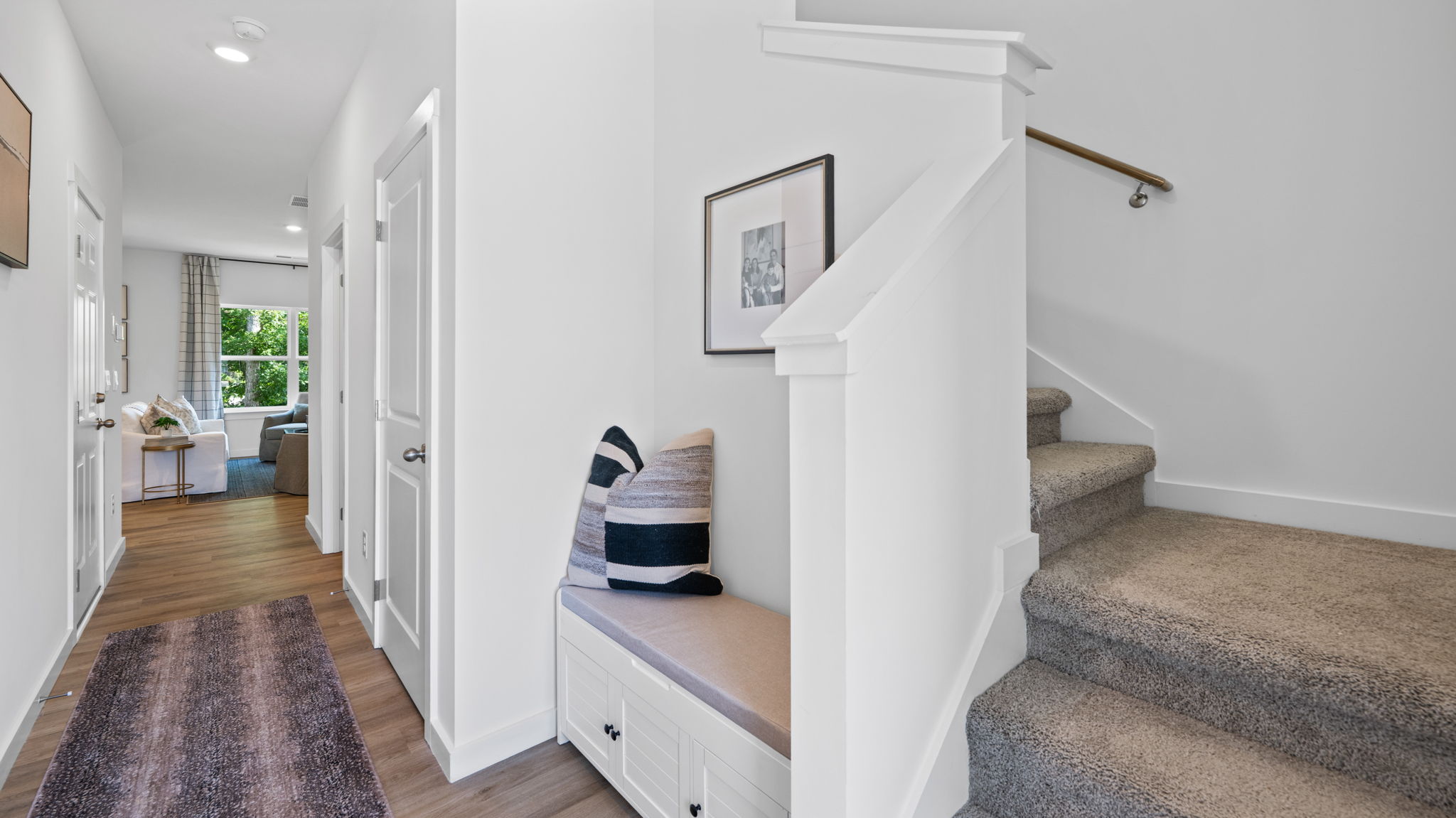 Entry way of Altamont model home