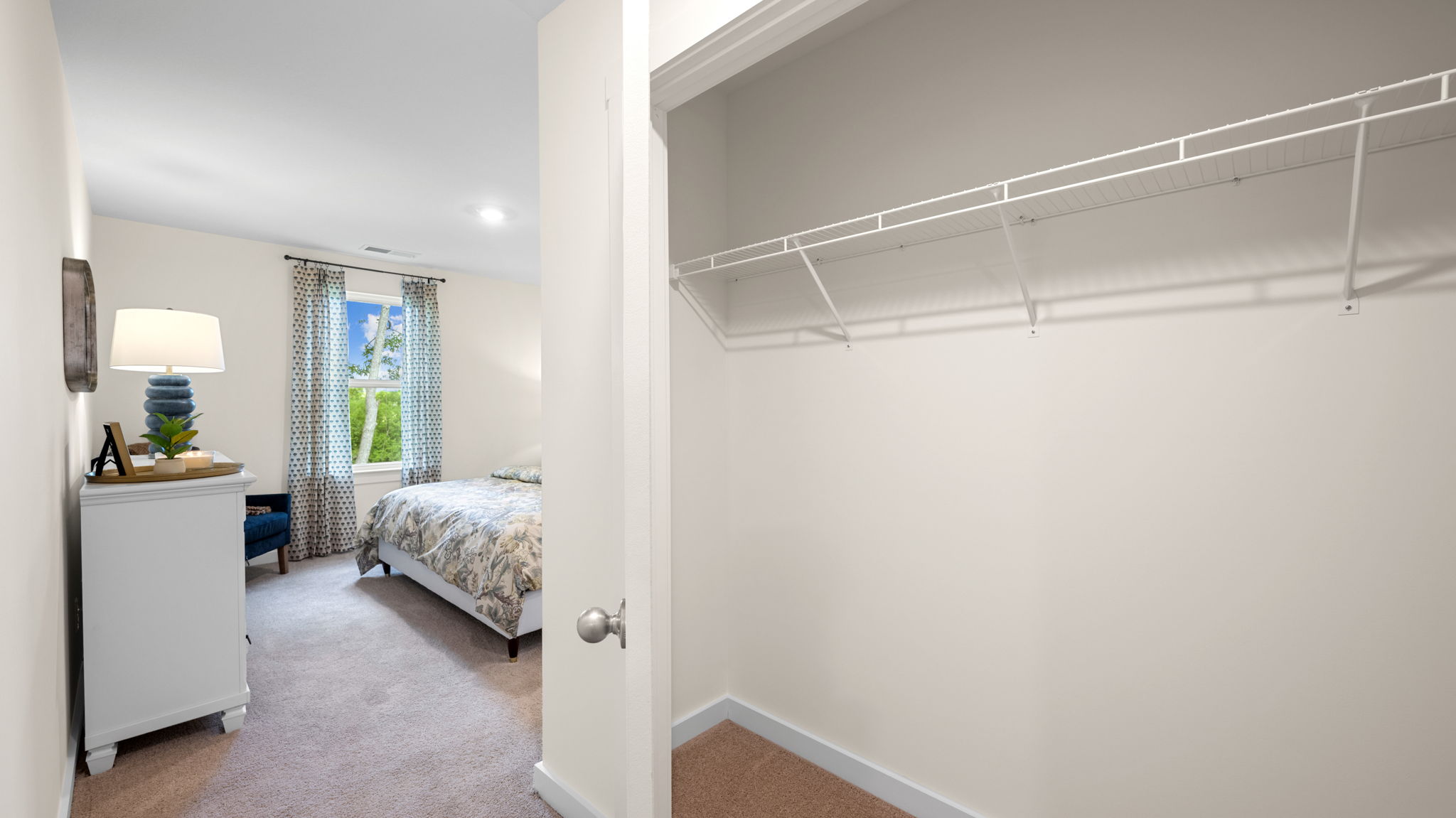 Primary bedroom witch closet