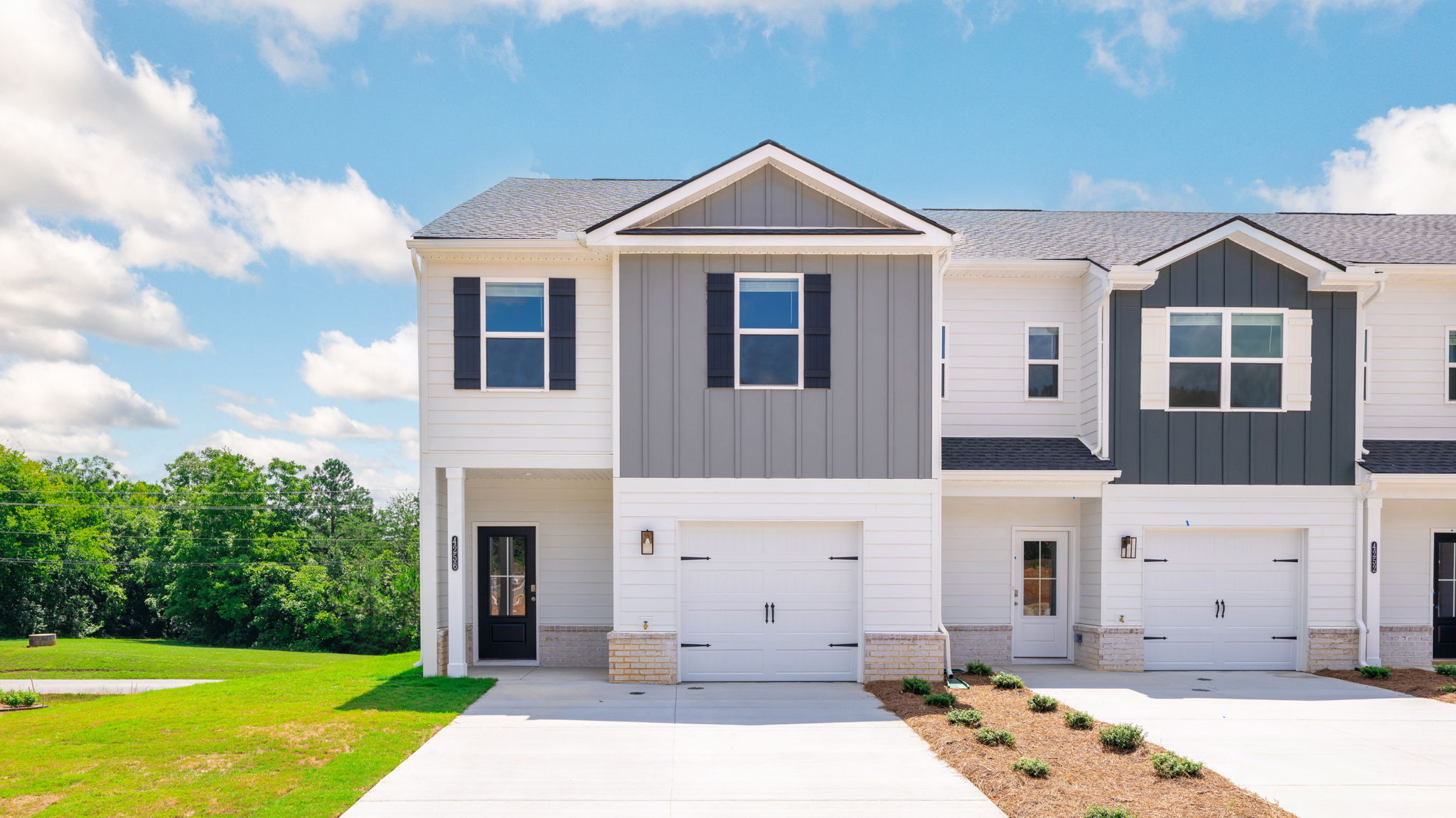 exterior of mitchell townhome