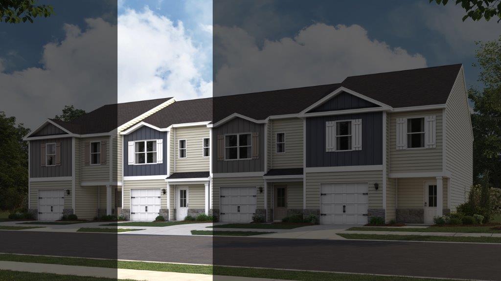 rendering of townhome