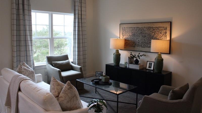 open concept living area