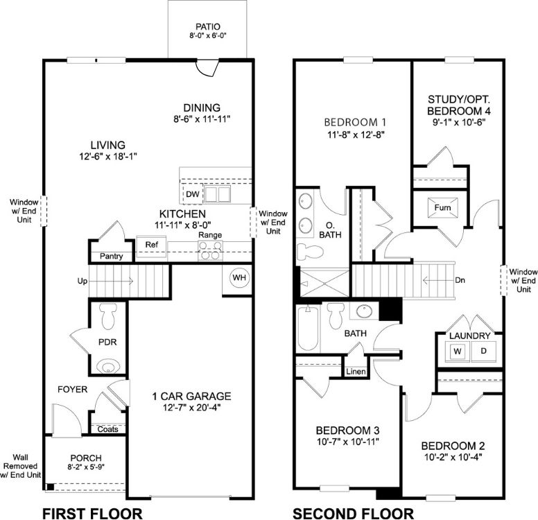 Mitchell floorplan