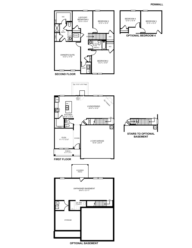 penwell basement floor plan