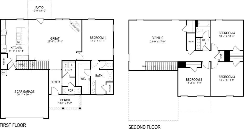 Fairview floorplan