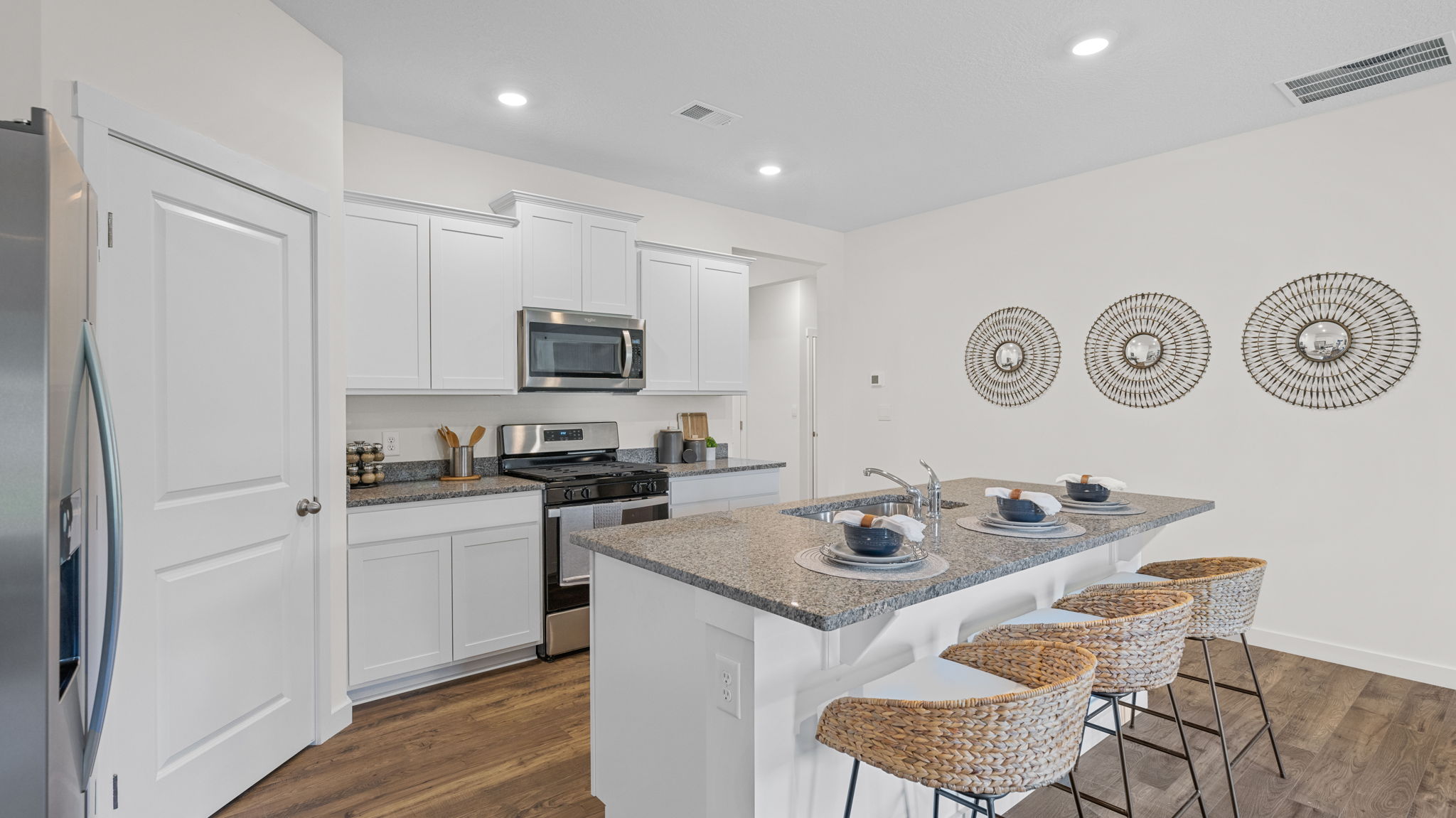open concept kitchen