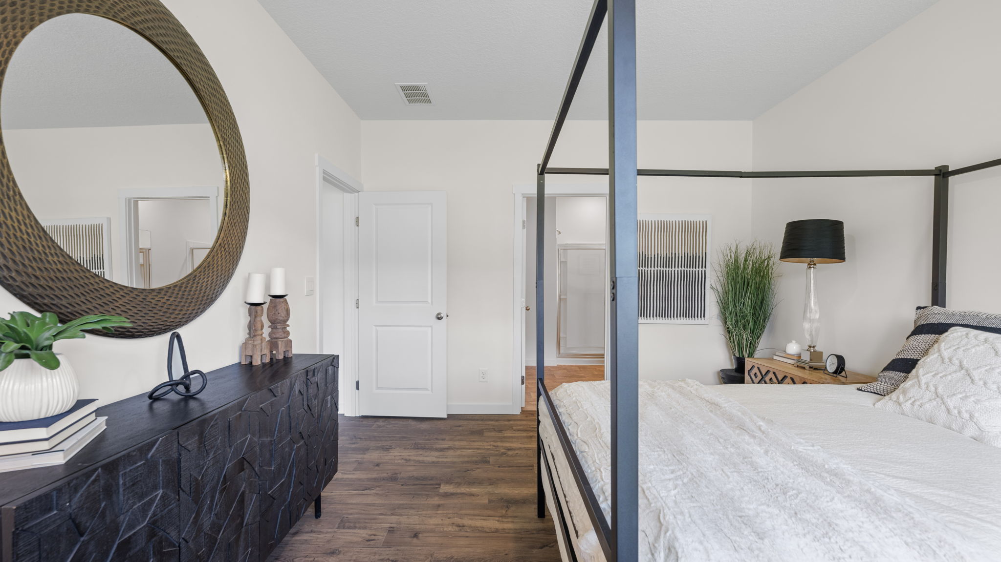 Primary bedroom with ensuite