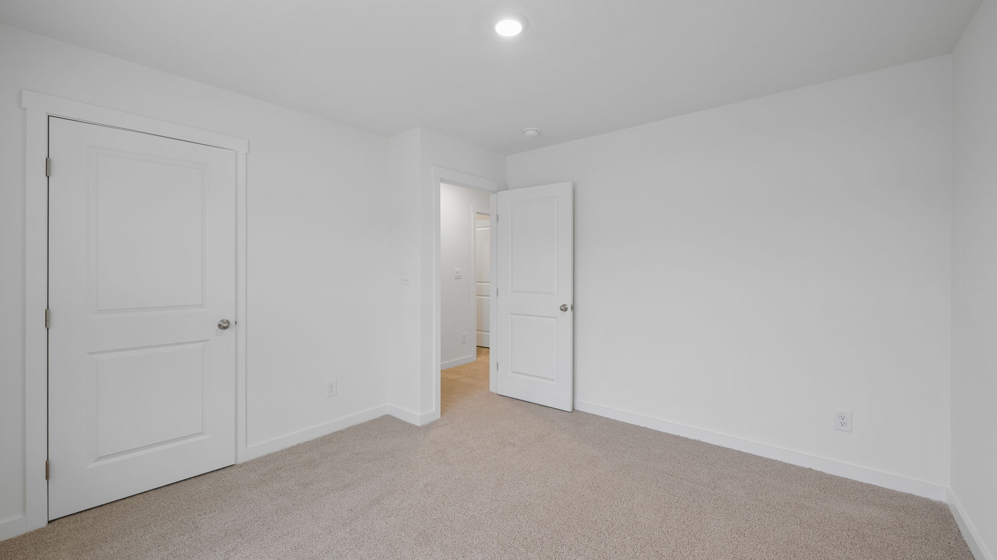 bedroom with walk-in closet