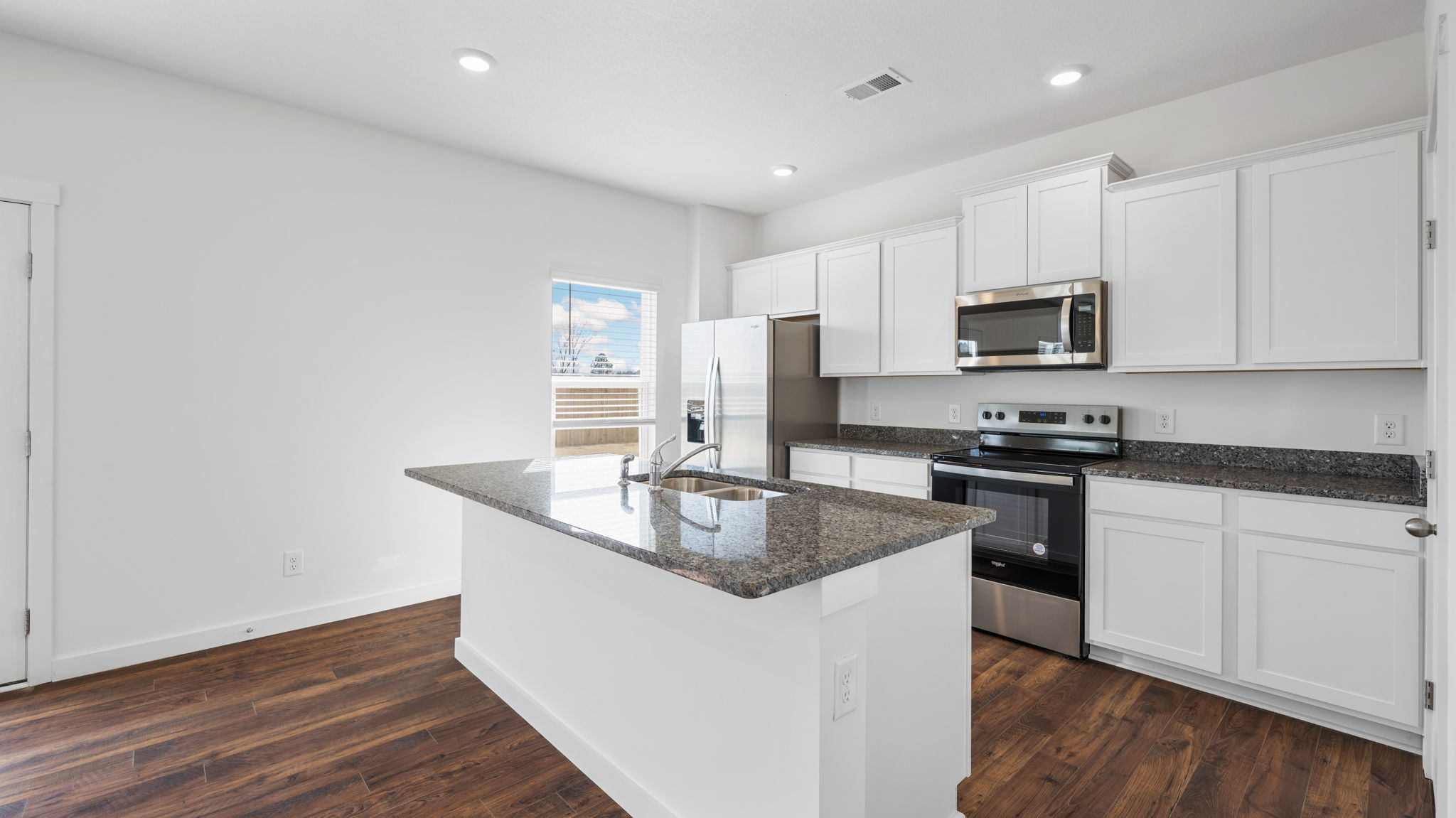 open concept kitchen