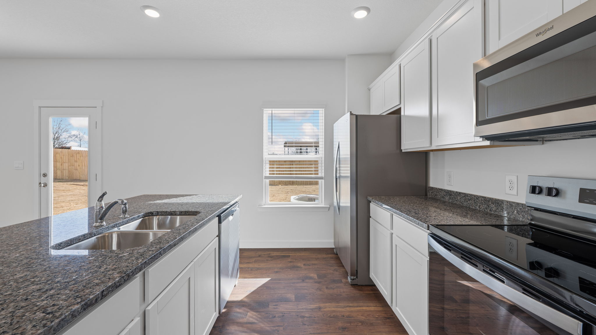 kitchen with stainless steel appliances