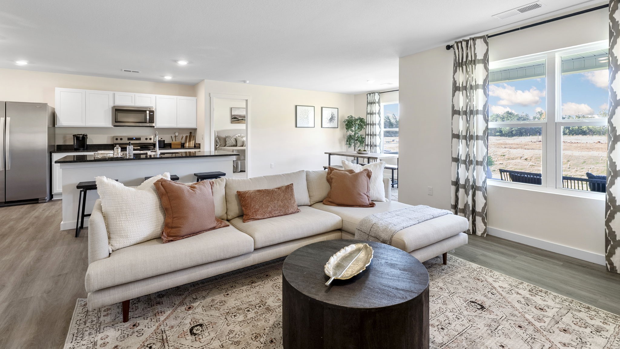 Living room open concept