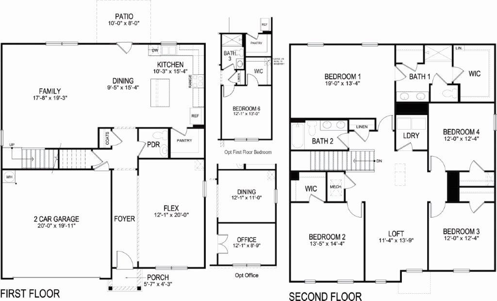 Hanover floor plan