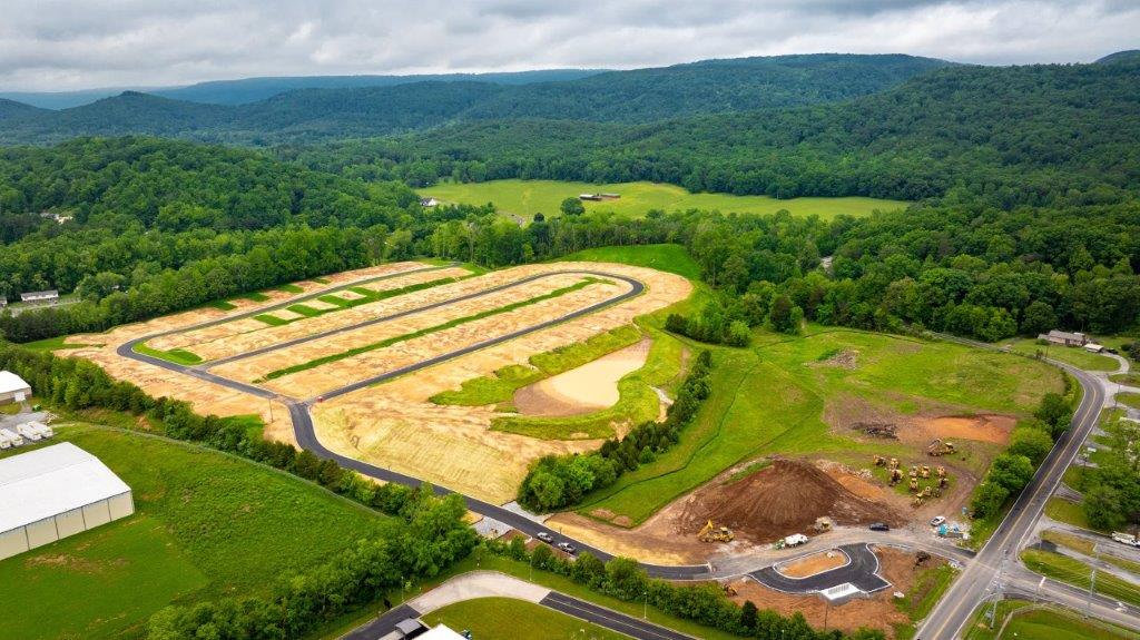 community aerial shot