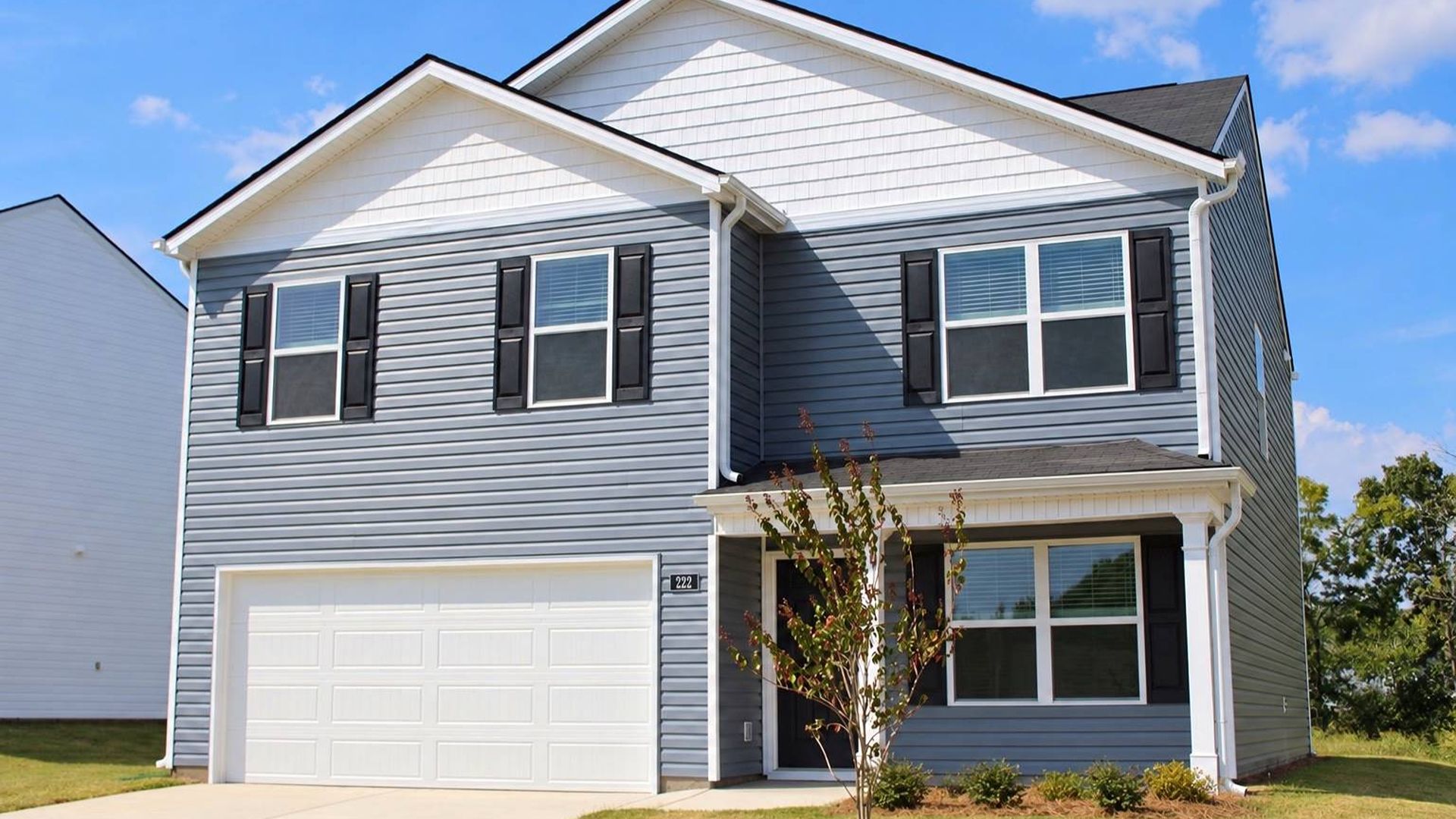 photo of two story home