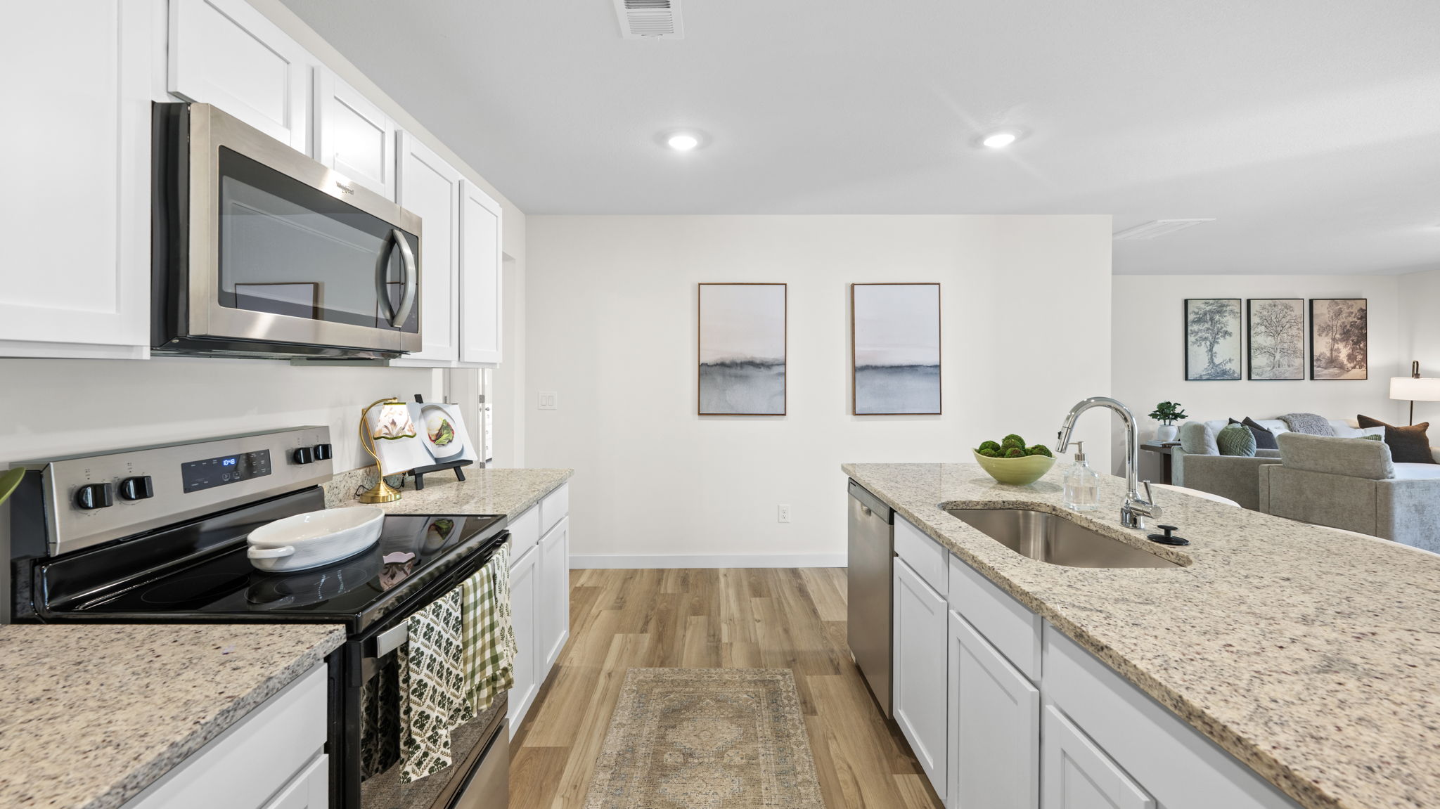 kitchen with stainless steel appliances