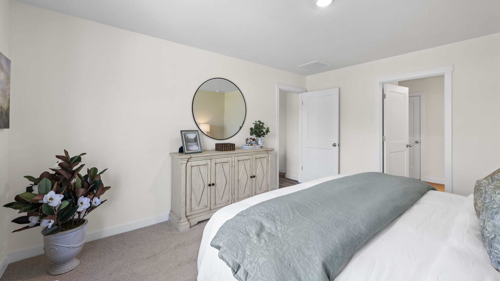 primary bedroom with ensuite