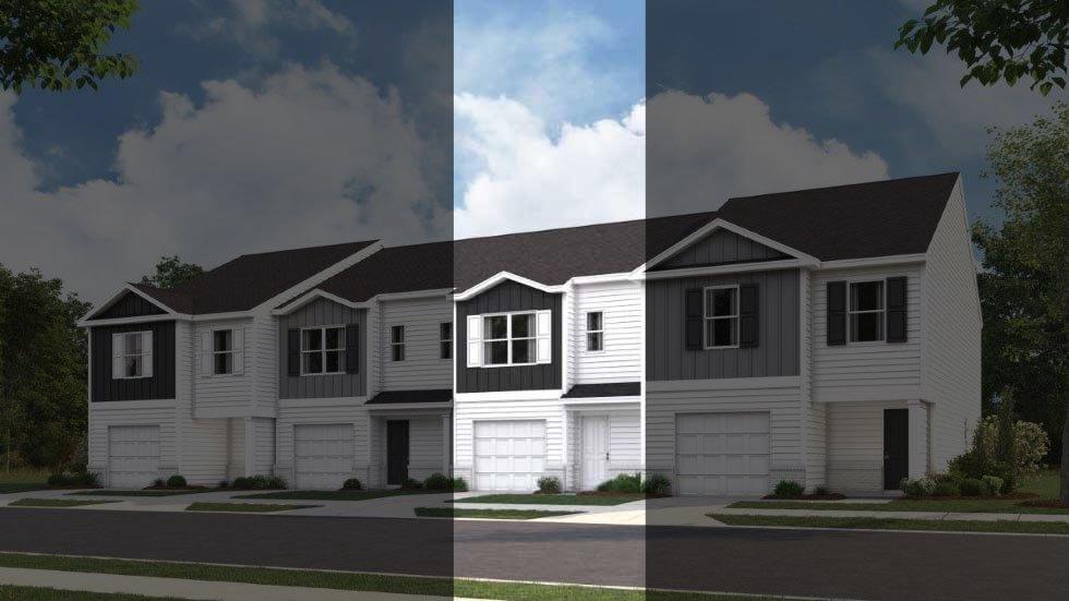 rendering of townhome