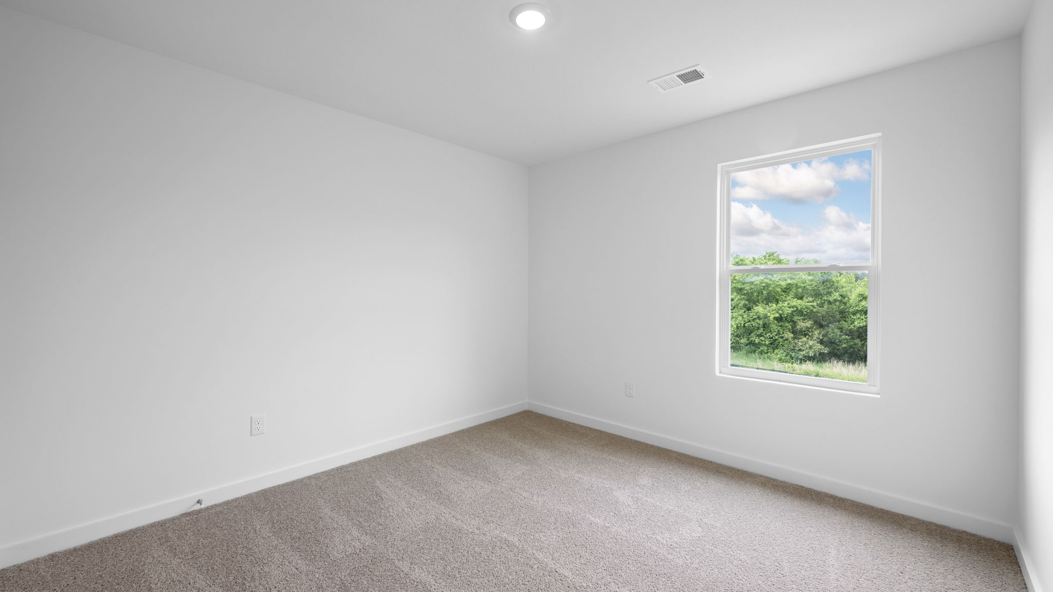bedroom with window