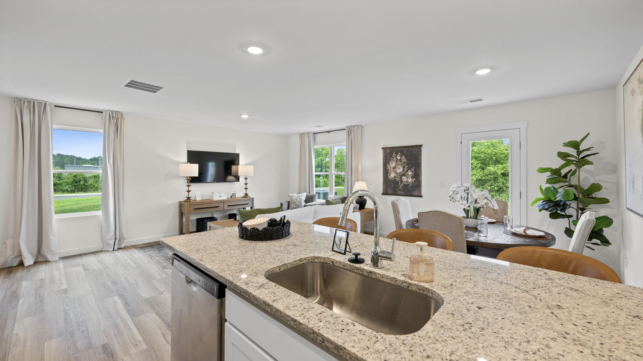kitchen with stainless steel appliances