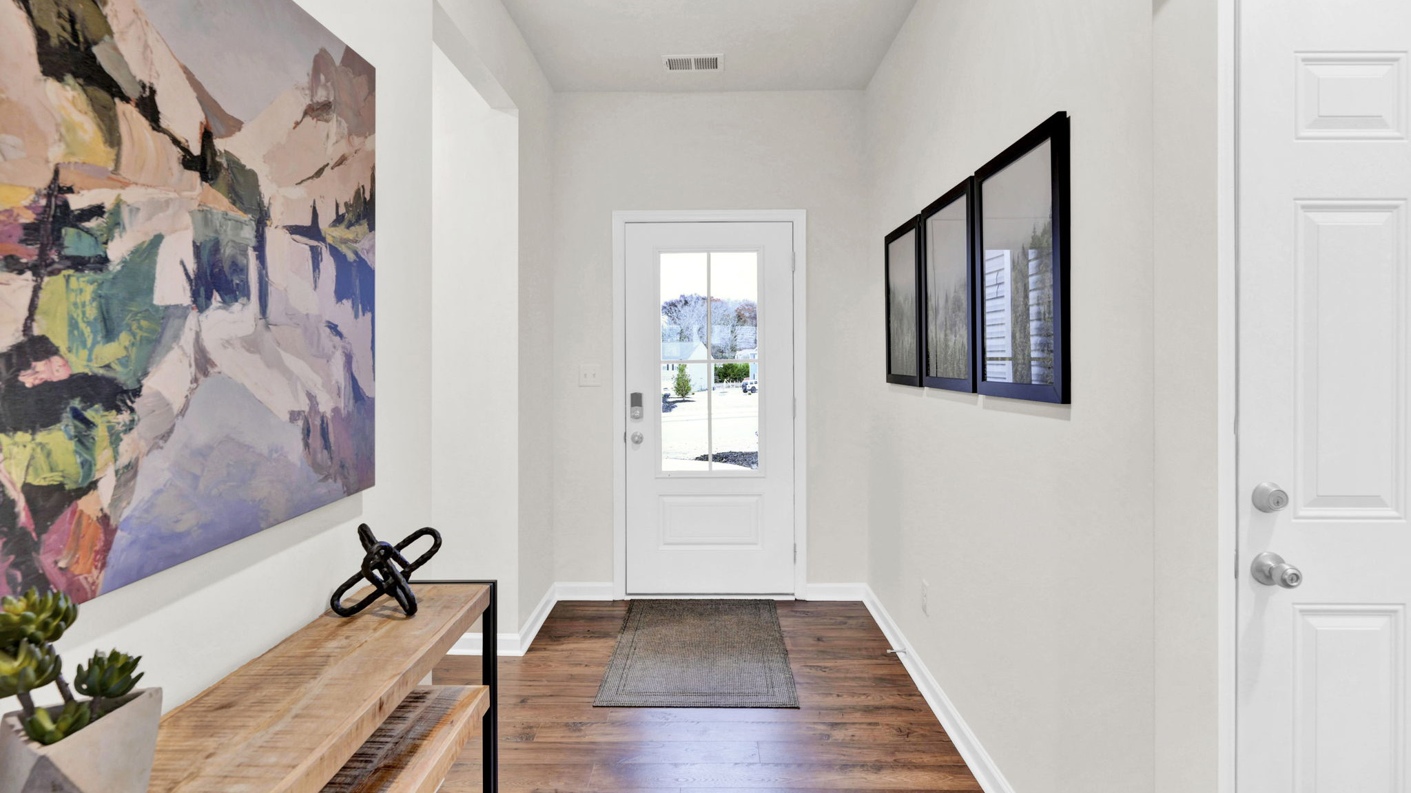 entryway hallway facing front door
