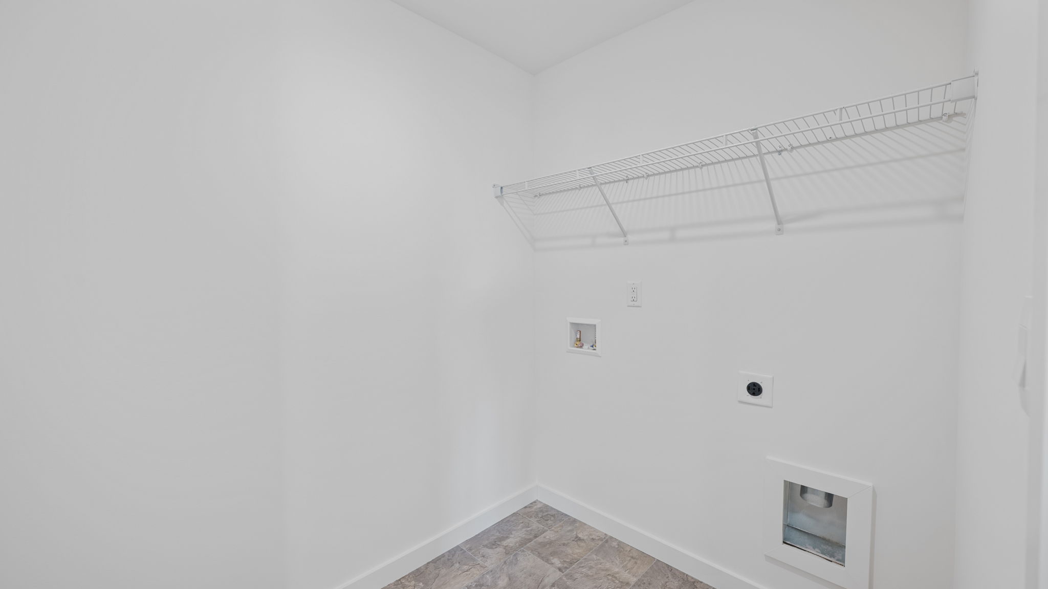 laundry with washer and dryer hookups