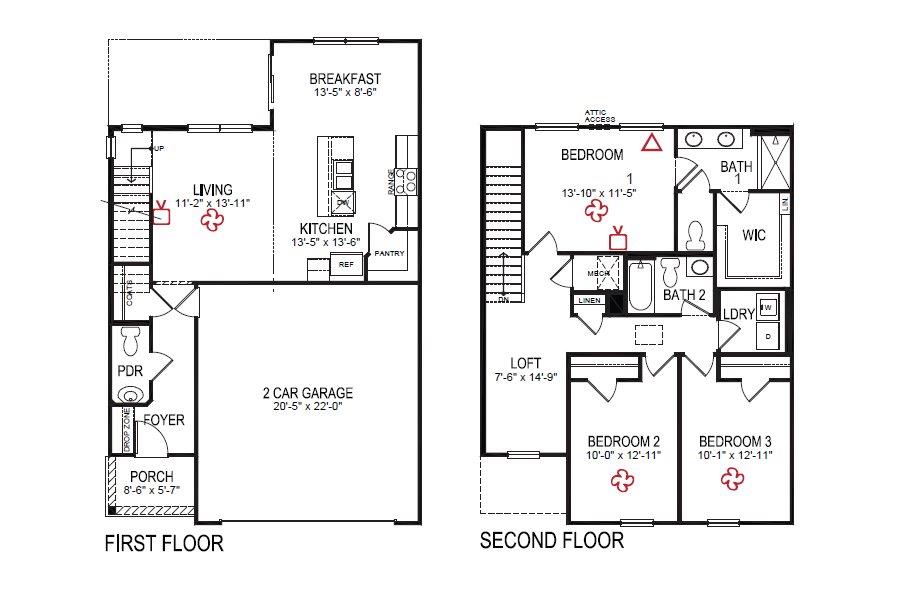 cabral floor plan