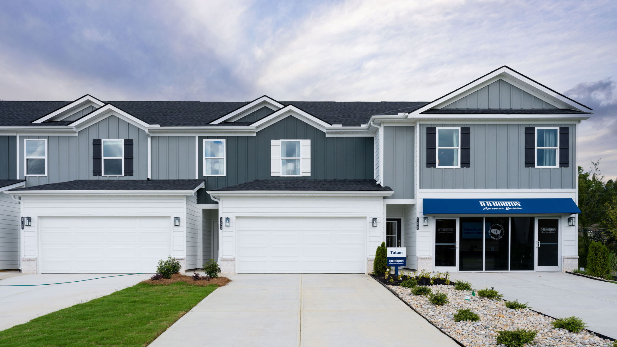 outside of townhome