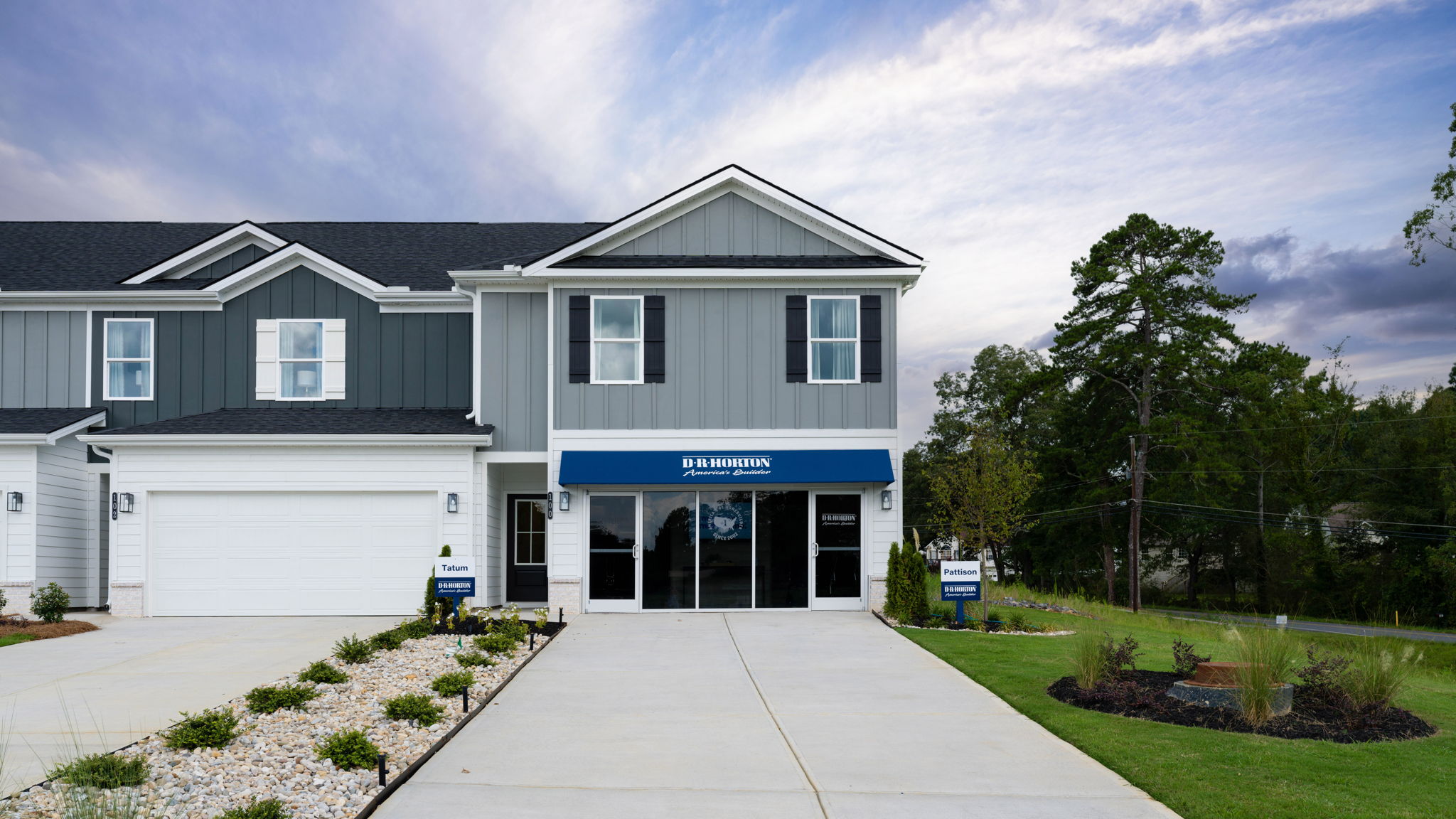 outside of townhome