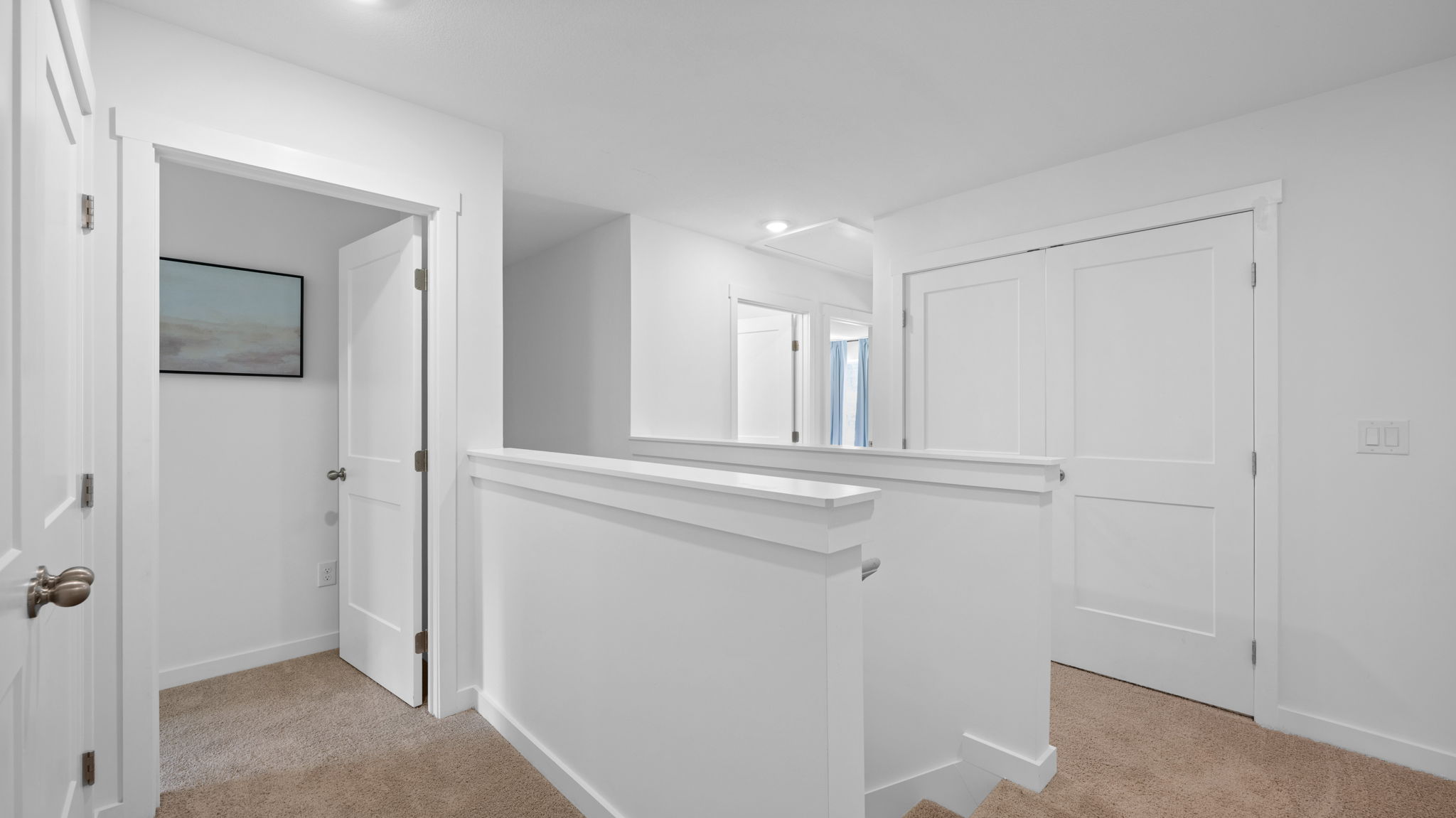 upstairs hallway