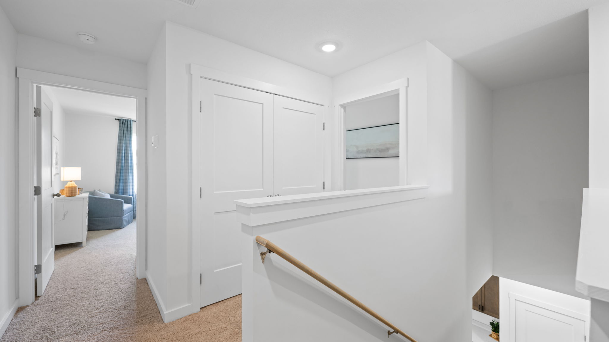 upstairs hallway